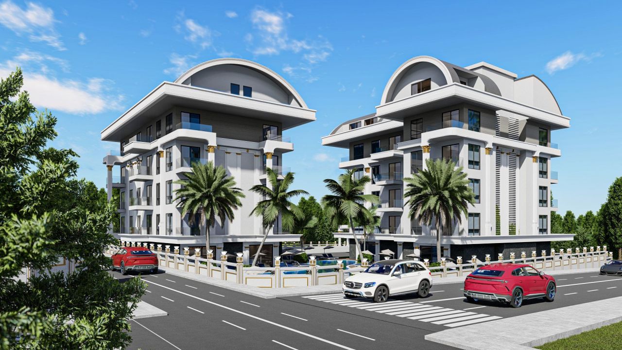 Апартаменты в Алании, Турция, 50 м2 фото 2
