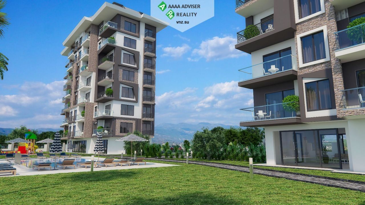 Квартира в Алании, Турция, 60 м2 фото 2