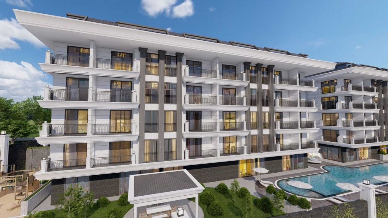Квартира в Алании, Турция, 51 м2 фото 2