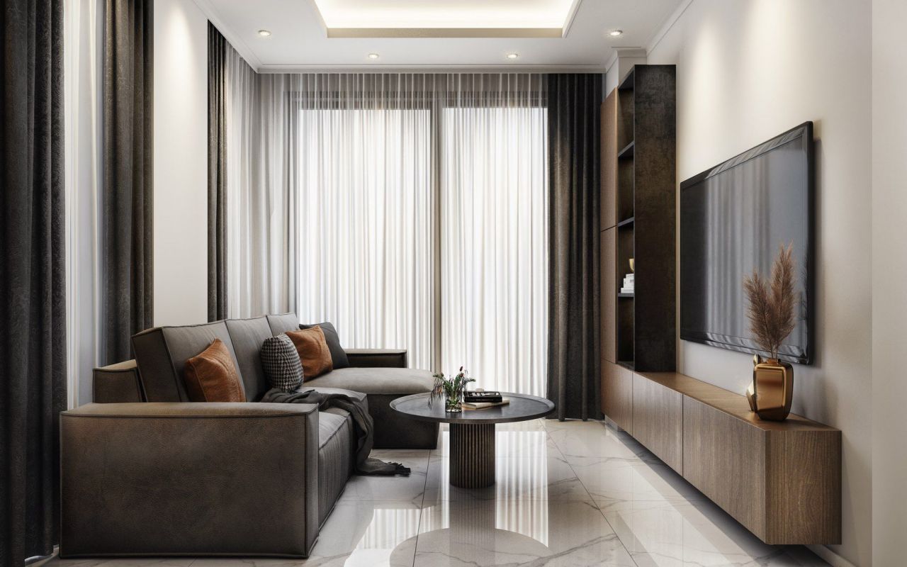 Квартира в Алании, Турция, 39 м2 фото 2