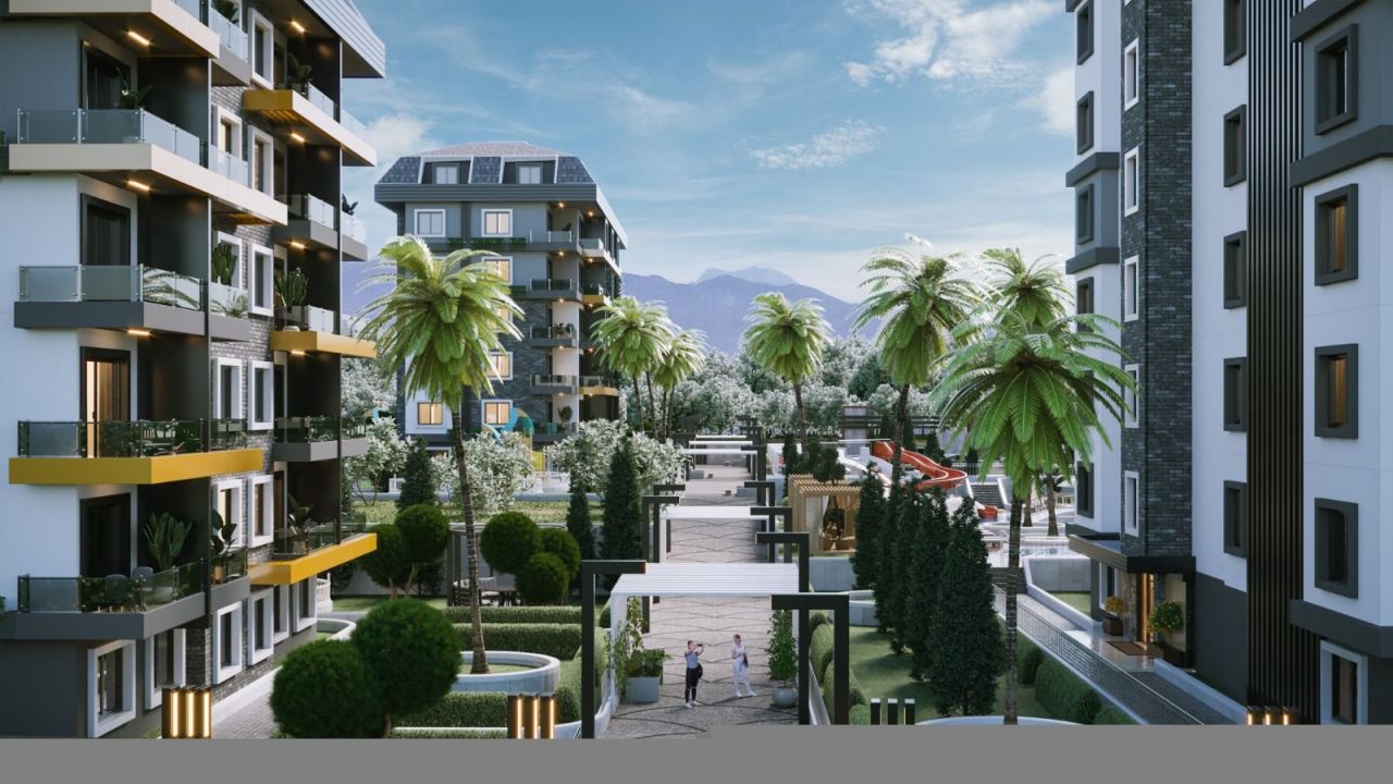 Апартаменты в Алании, Турция, 53 м2 фото 4