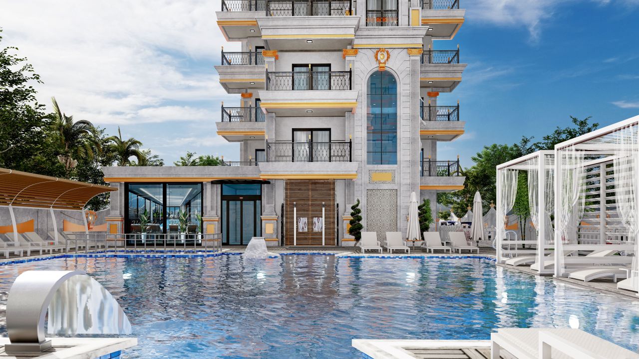 Квартира в Алании, Турция, 48 м2 фото 4