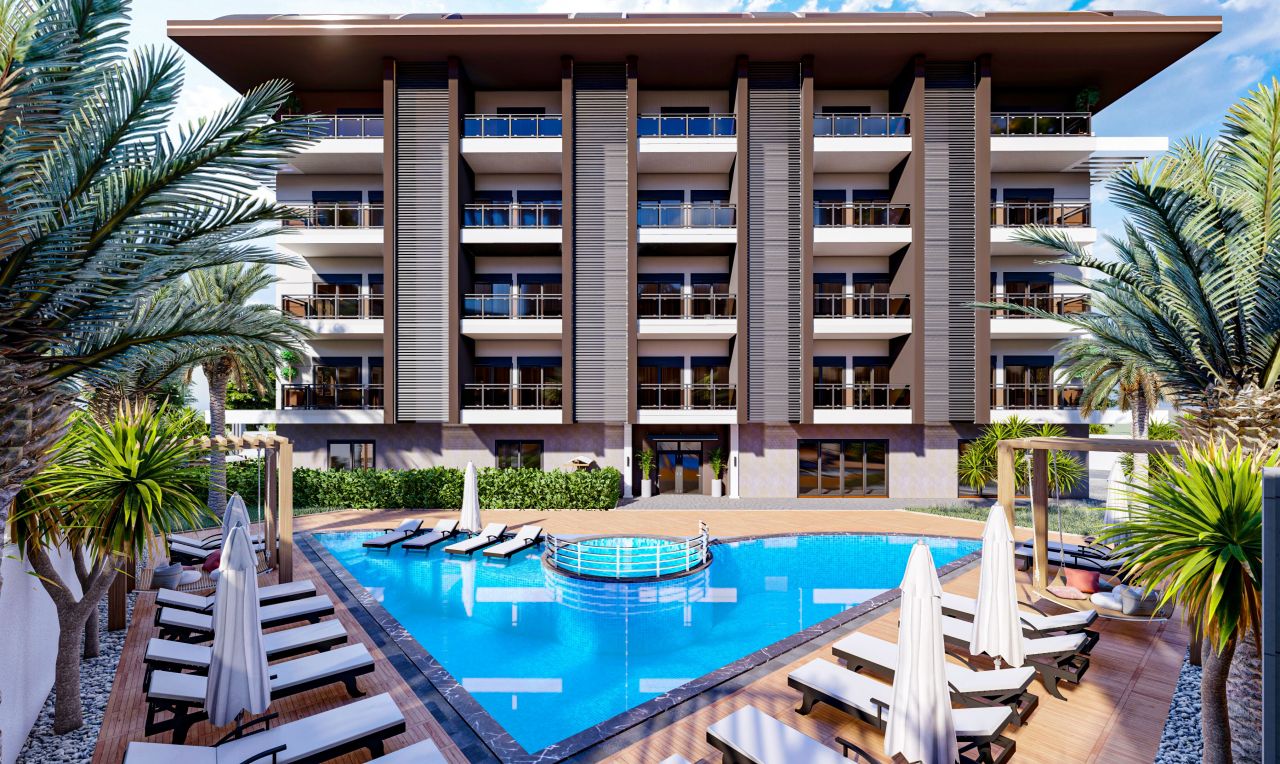 Апартаменты в Алании, Турция, 54 м2 фото 5