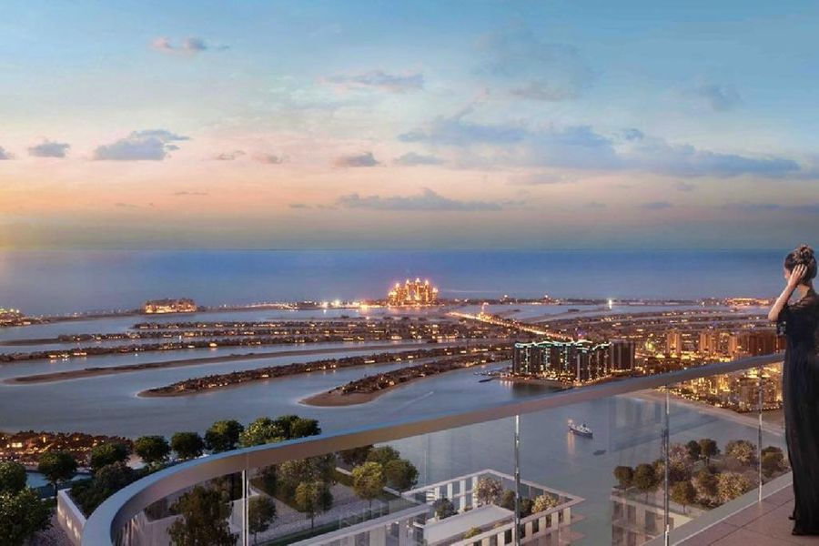 Апартаменты Emaar Beachfront, ОАЭ, 74 м2 фото 3