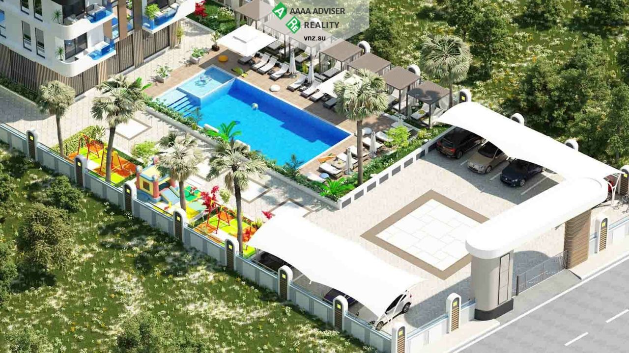 Квартира в Авсалларе, Турция, 50 м2 фото 4