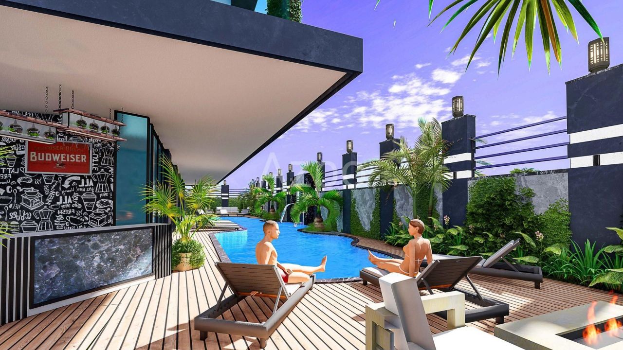 Апартаменты в Алании, Турция, 50 м2 фото 5