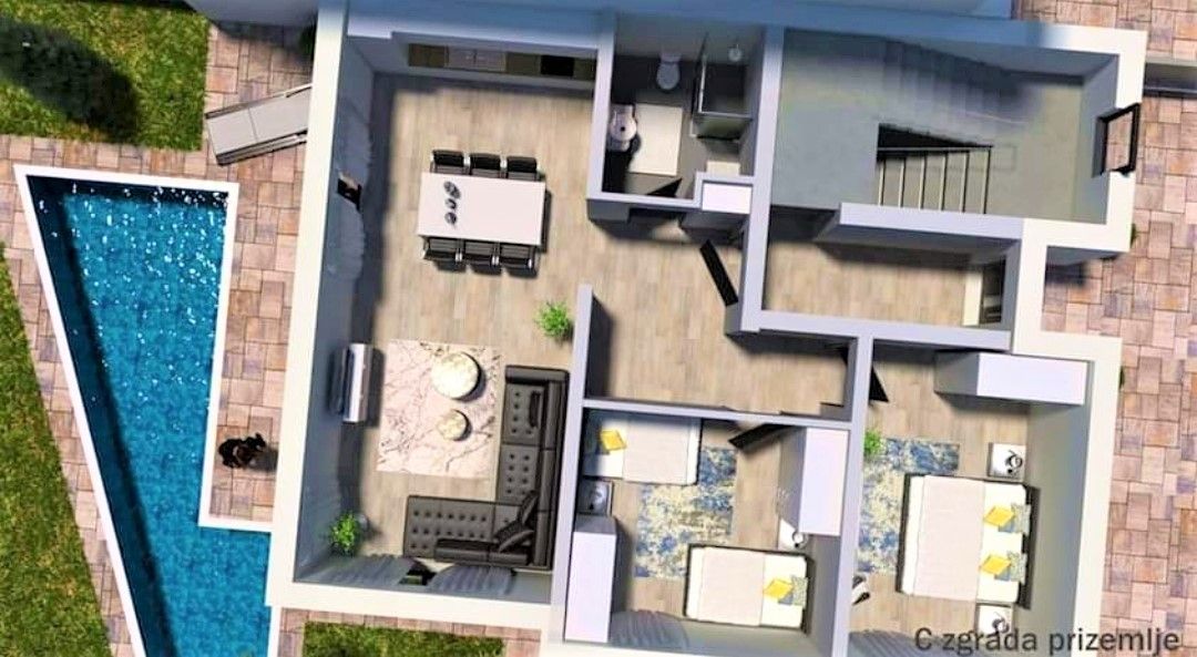 Апартаменты в Медулине, Хорватия, 82 м2 фото 2