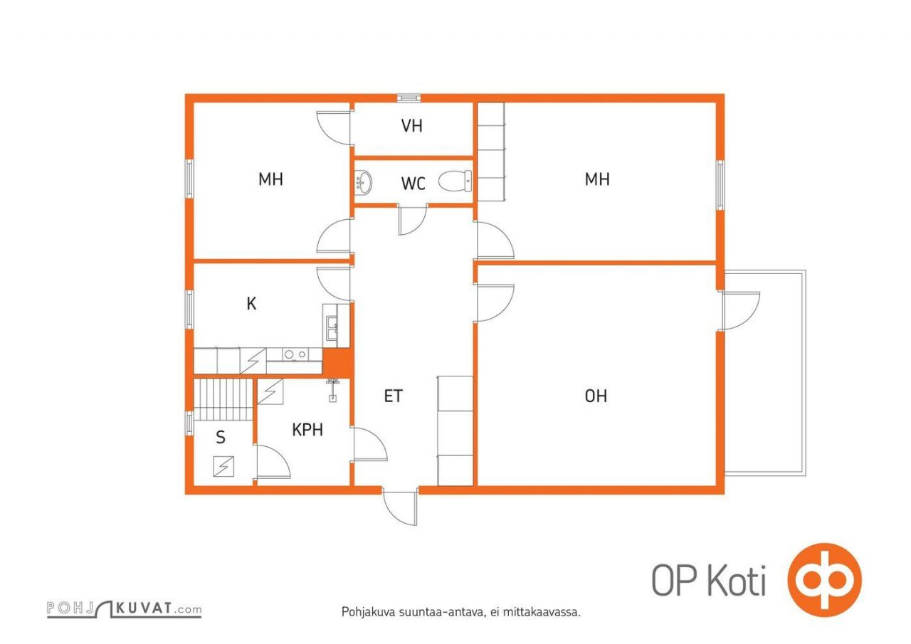 Квартира в Ювяскюля, Финляндия, 92.5 м2 фото 2