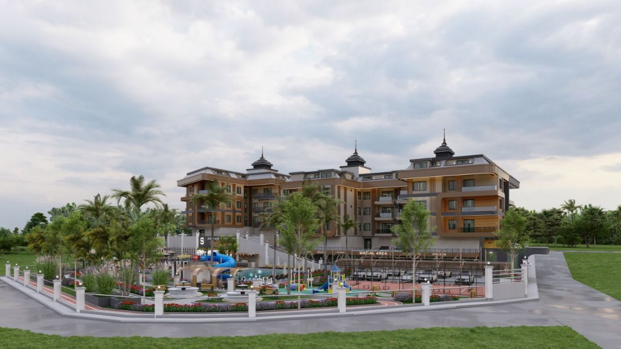 Апартаменты в Алании, Турция, 49 м2 фото 4