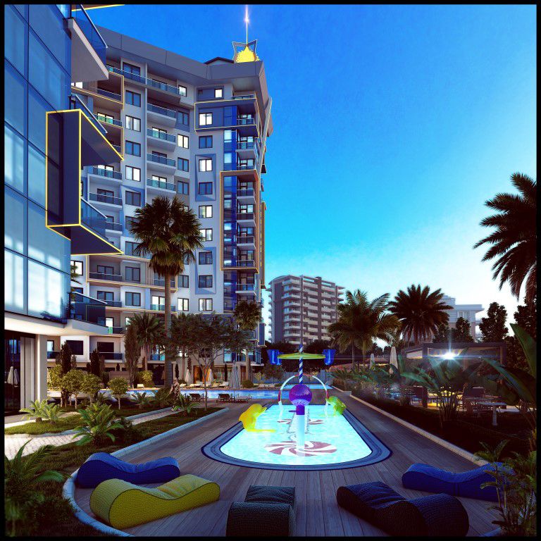 Квартира в Алании, Турция, 58 м2 фото 2