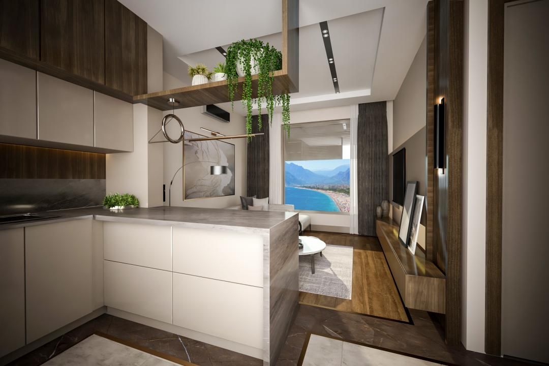 Квартира в Анталии, Турция, 45 м2 фото 2