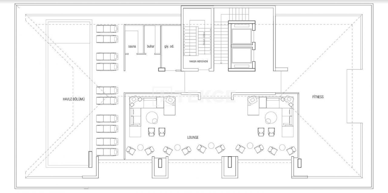 Апартаменты в Алании, Турция, 65 м2 фото 4