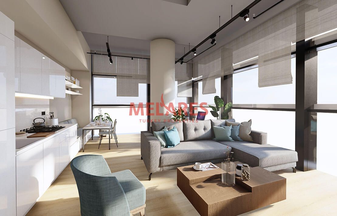 Апартаменты в Стамбуле, Турция, 55 м2 фото 5