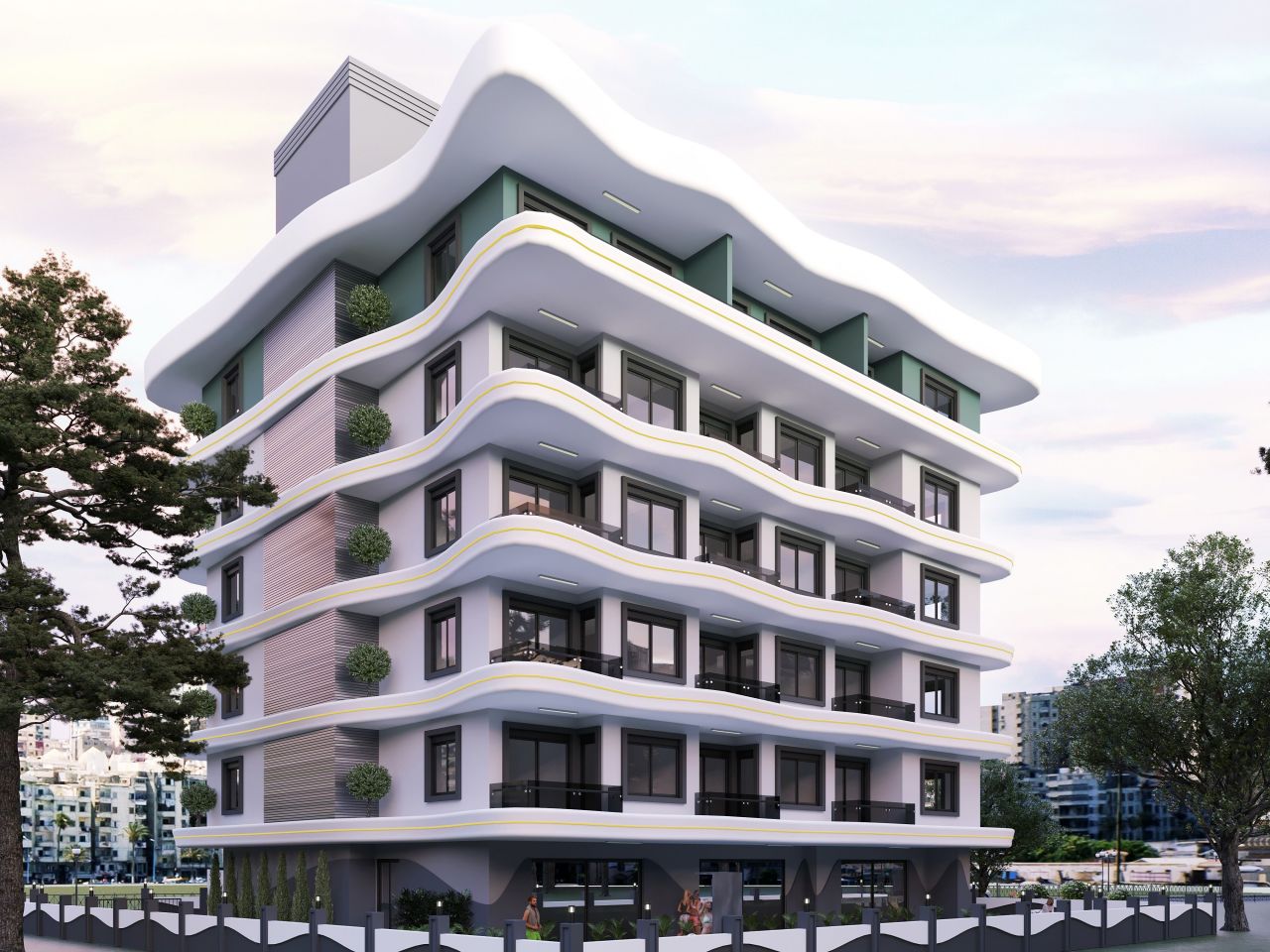 Апартаменты в Алании, Турция, 57 м2 фото 5