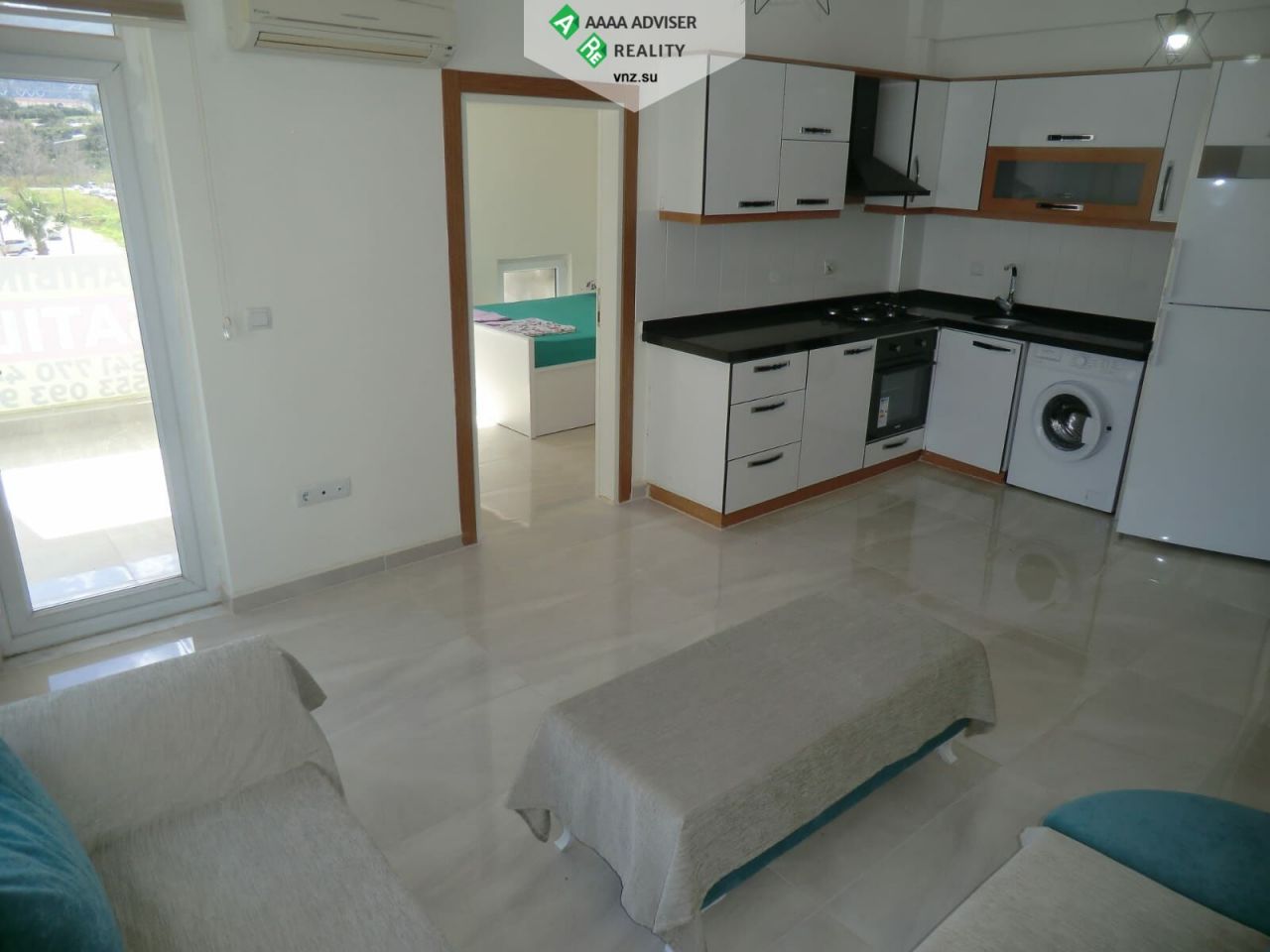 Квартира в Анталии, Турция, 55 м2 фото 5