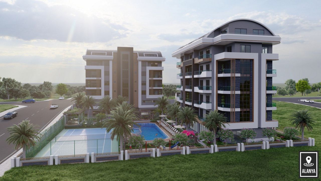 Квартира в Алании, Турция, 60 м2 фото 3
