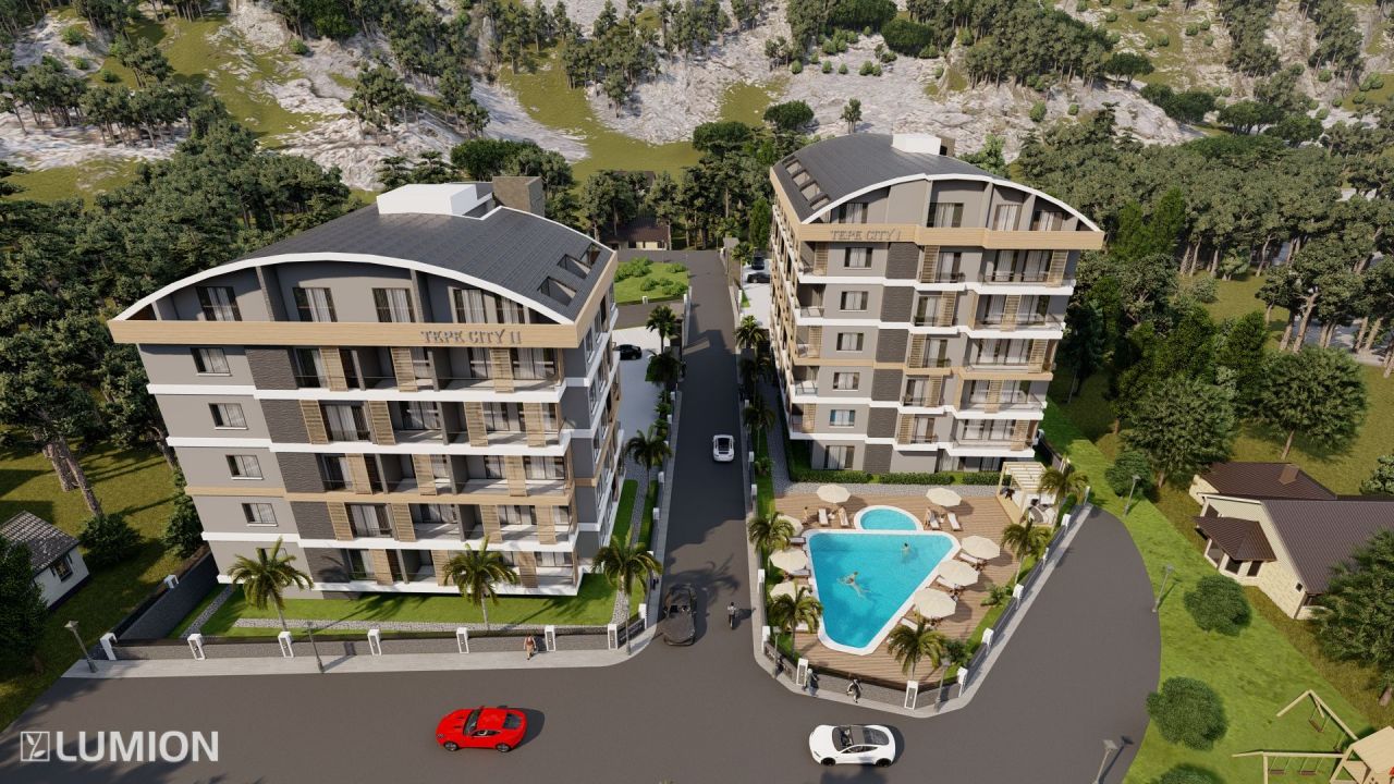 Квартира в Алании, Турция, 58 м2 фото 3