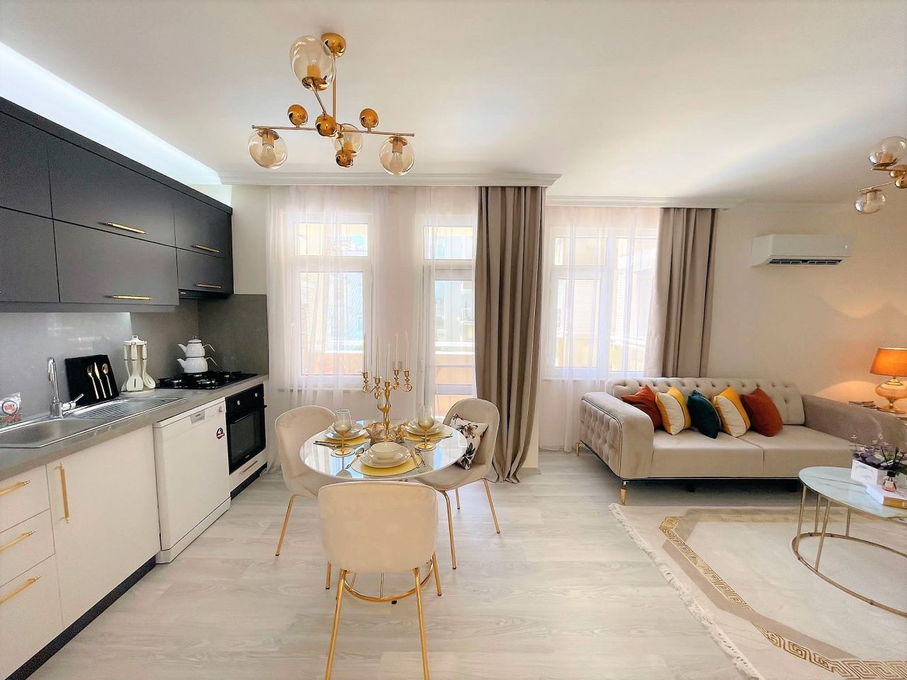 Квартира в Алании, Турция, 60 м2 фото 4