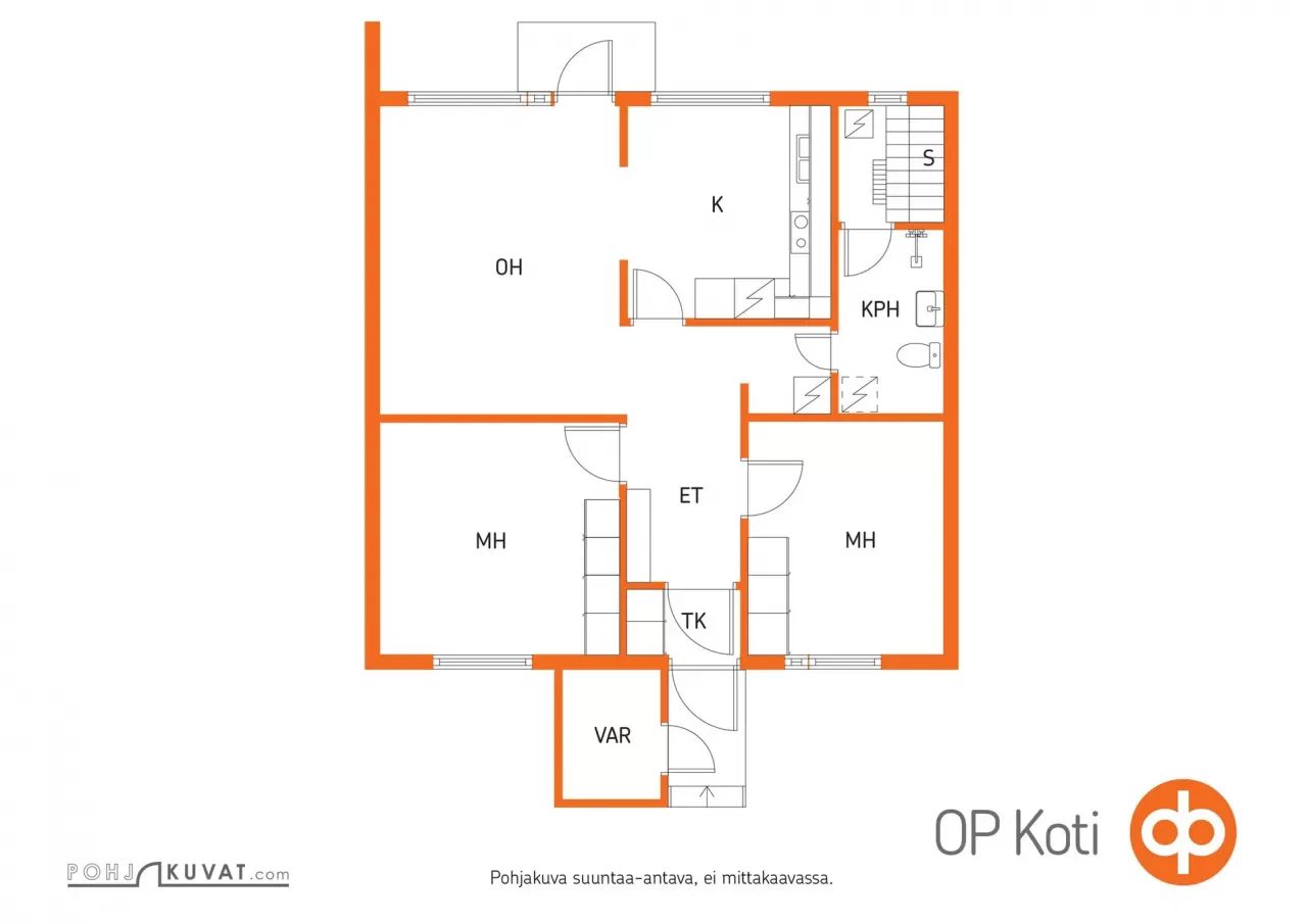 Таунхаус в Ханкасалми, Финляндия, 70 м2 фото 3