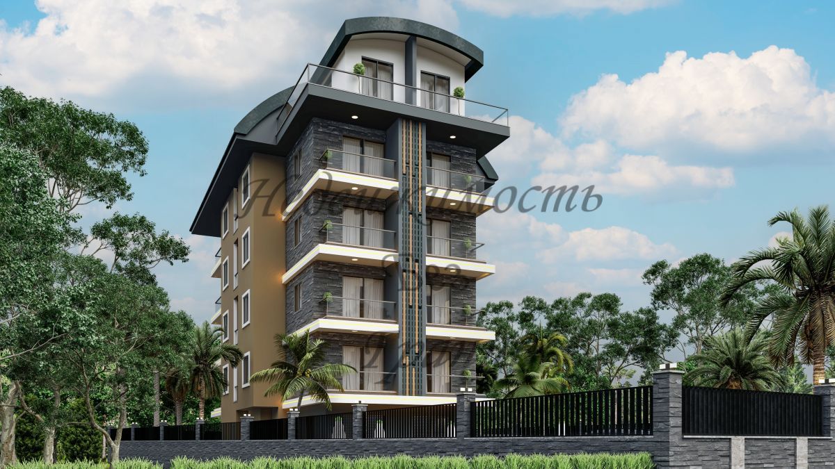 Апартаменты в Алании, Турция, 47 м2 фото 2