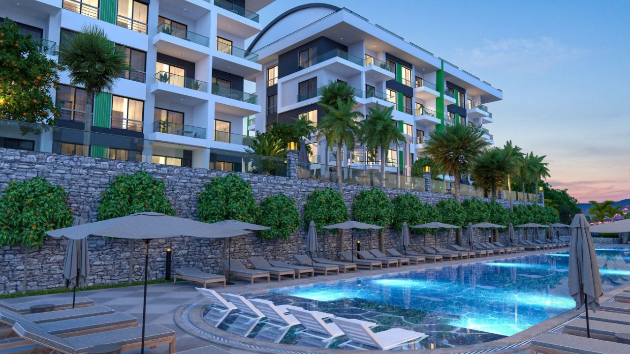 Квартира в Алании, Турция, 47 м2 фото 2