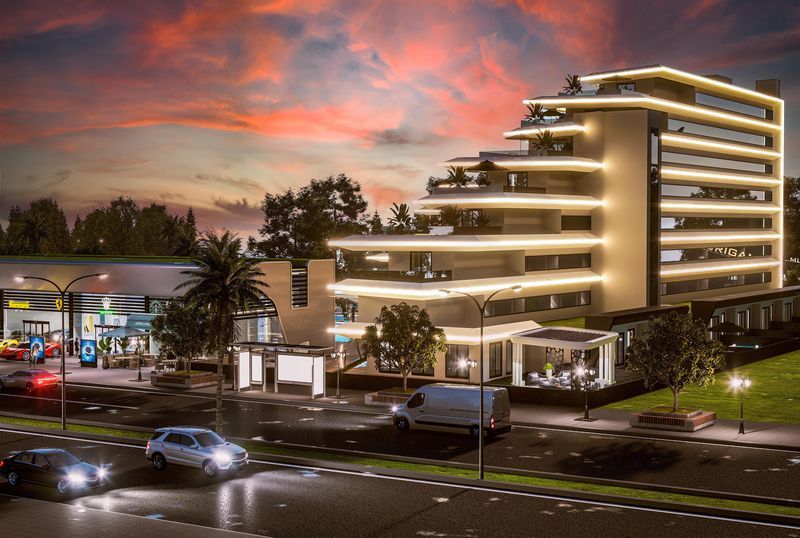 Апартаменты в Анталии, Турция, 40 м2 фото 2
