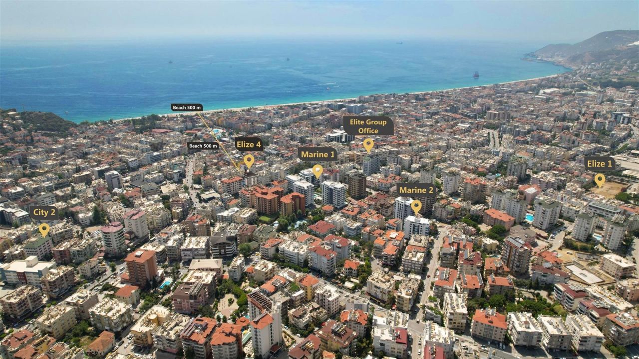 Апартаменты в Алании, Турция, 52 м2 фото 5