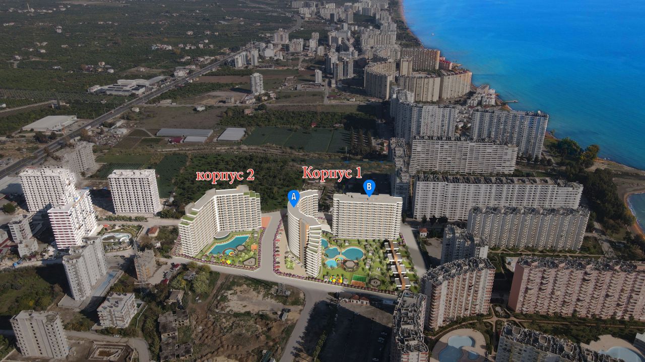Квартира в Мерсине, Турция, 75 м2 фото 4
