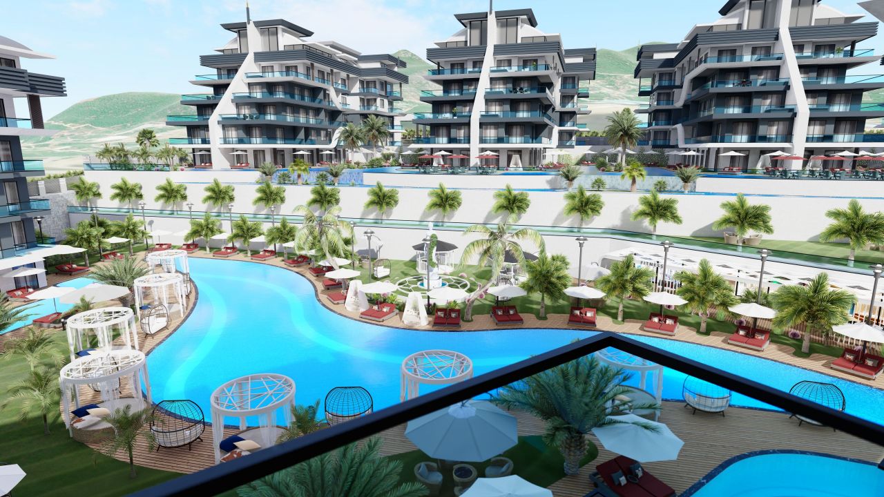Апартаменты в Алании, Турция, 86 м2 фото 2