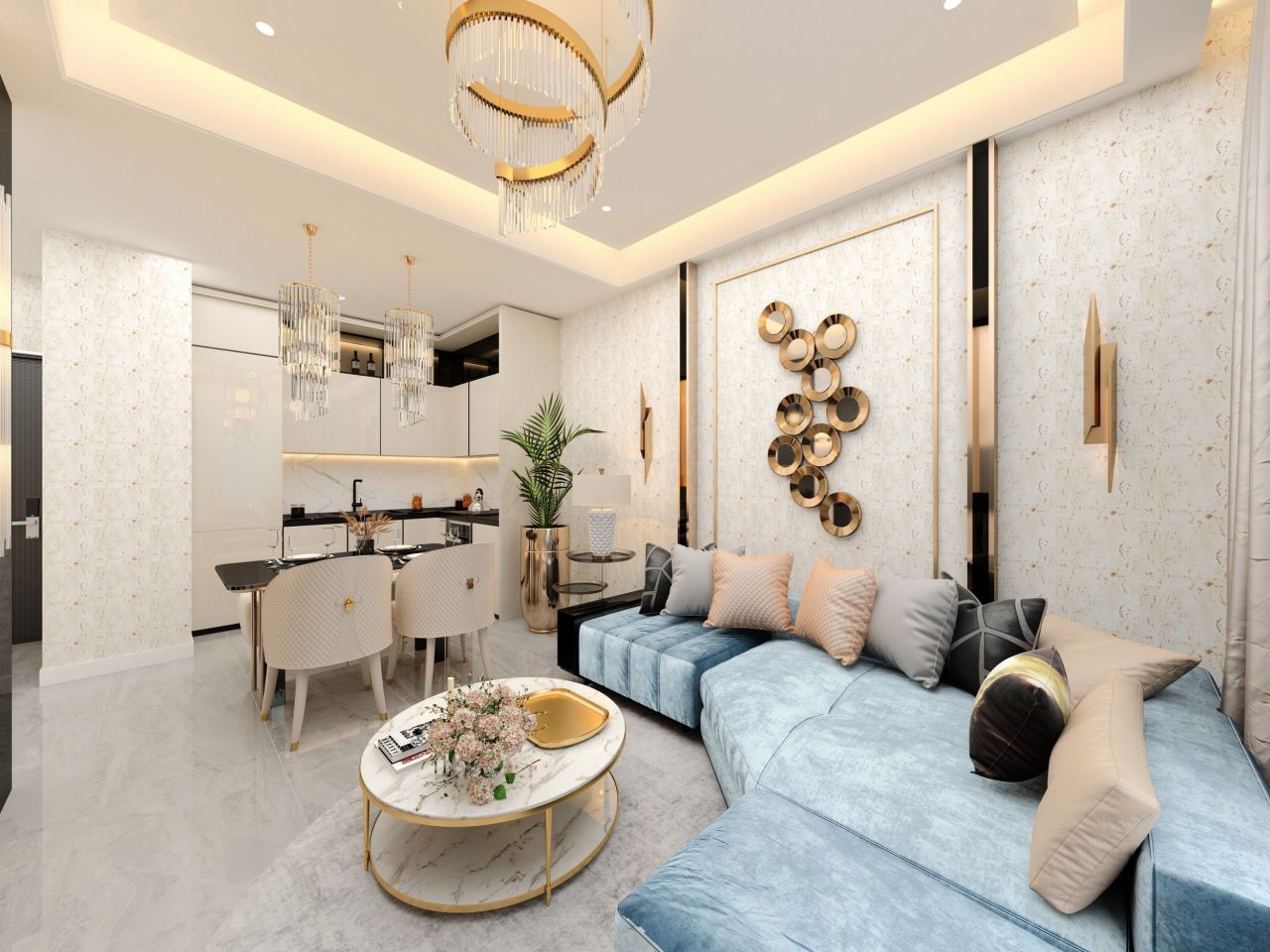 Квартира в Алании, Турция, 62 м2 фото 5