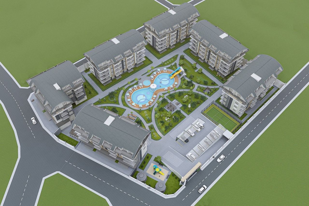 Квартира в Алании, Турция, 52 м2 фото 4