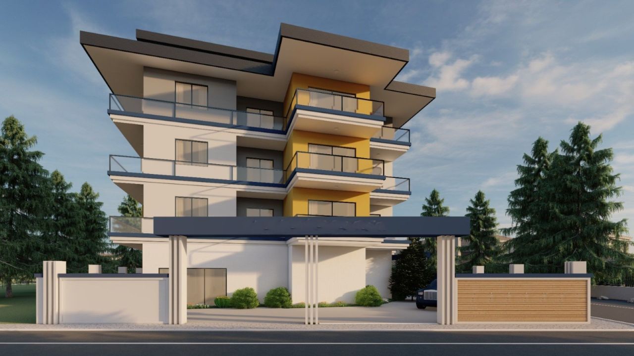 Апартаменты в Алании, Турция, 50 м2 фото 3