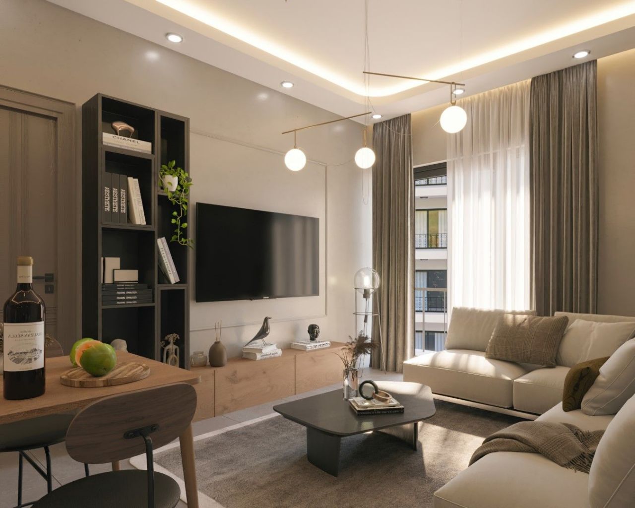 Квартира в Алании, Турция, 52 м2 фото 3