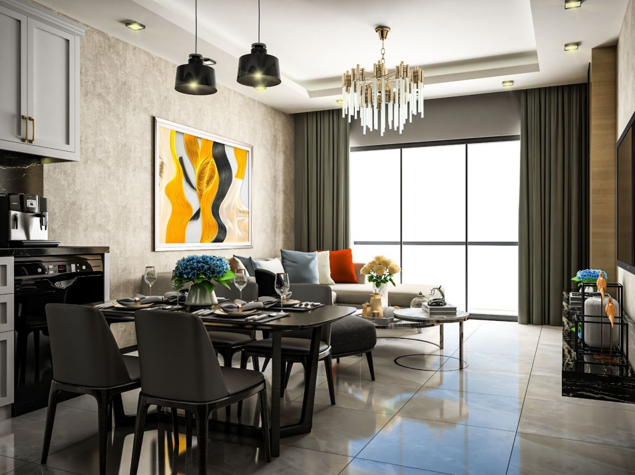 Квартира в Алании, Турция, 90 м2 фото 5