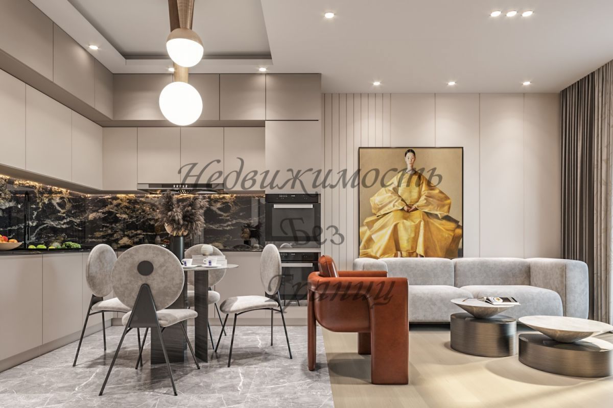 Апартаменты в Алании, Турция, 55 м2 фото 4