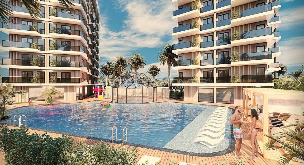 Апартаменты в Алании, Турция, 60 м2 фото 3
