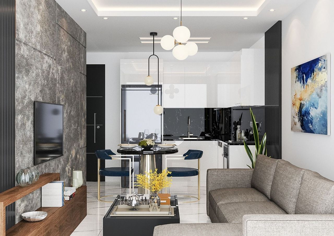 Квартира в Алании, Турция, 44 м2 фото 4