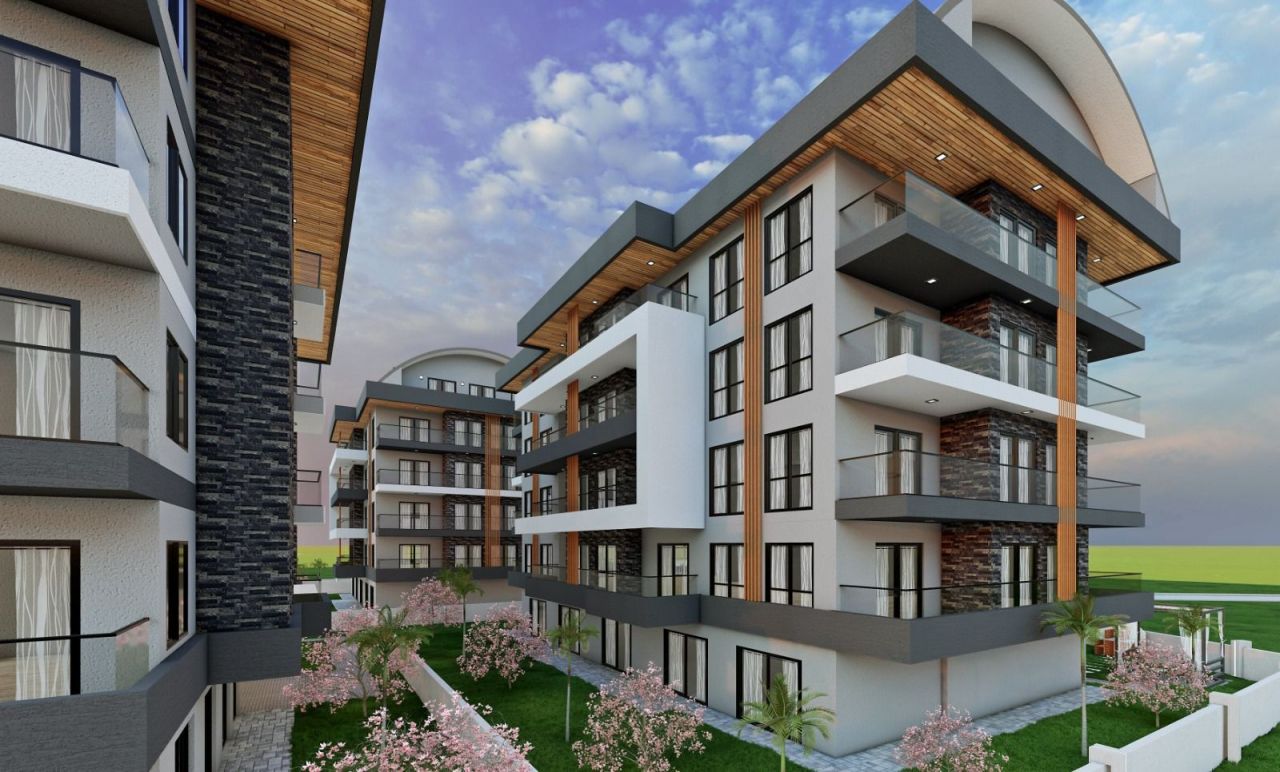 Квартира в Алании, Турция, 45 м2 фото 2