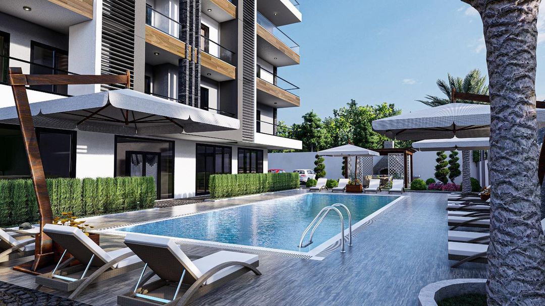 Квартира в Алании, Турция, 50 м2 фото 2