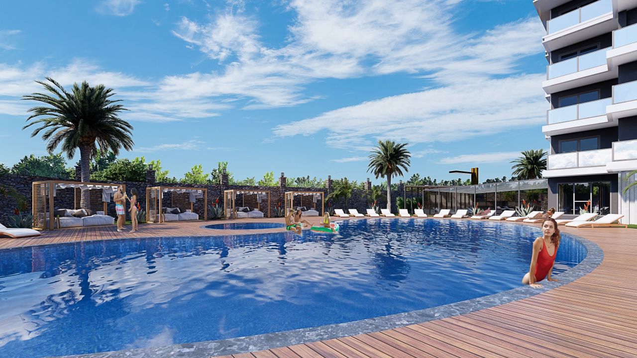 Апартаменты в Алании, Турция, 55 м2 фото 5