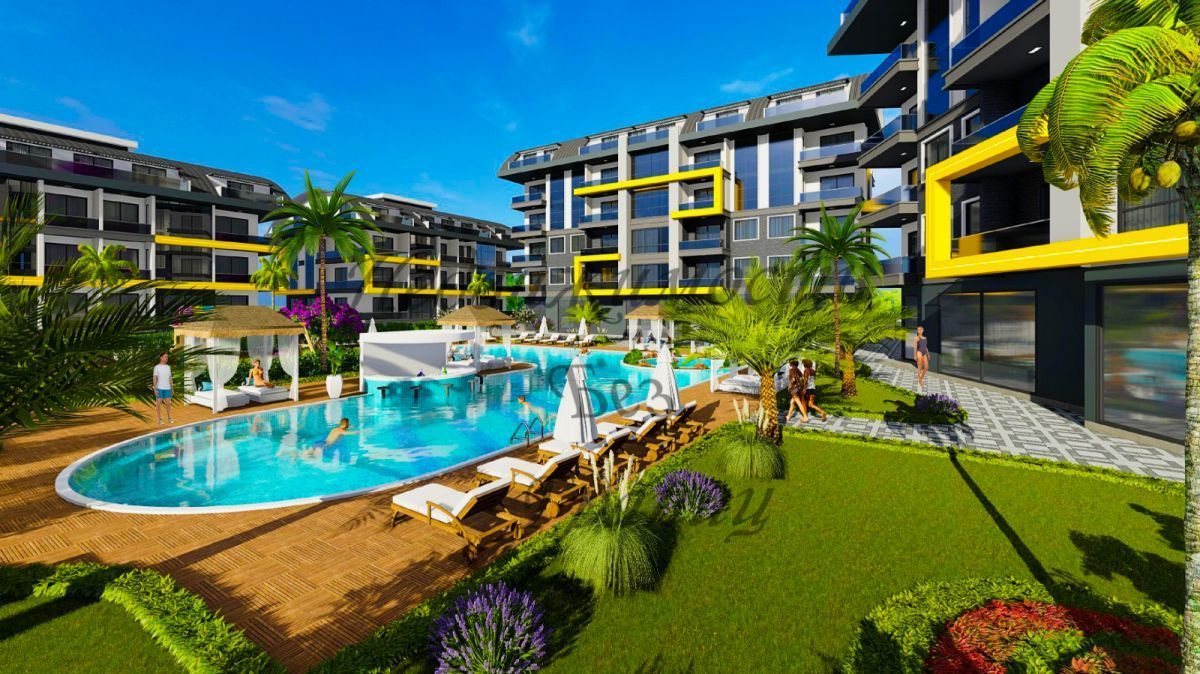 Апартаменты в Алании, Турция, 64 м2 фото 3