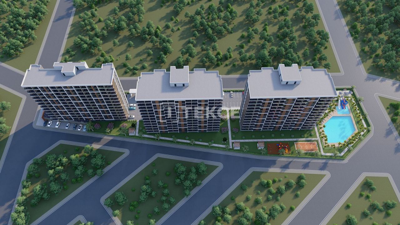 Апартаменты Эрдемли, Турция, 66 м2 фото 4