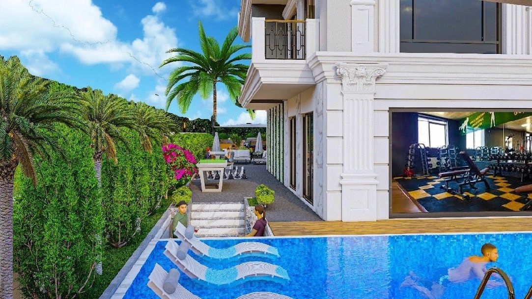 Квартира в Алании, Турция, 57 м2 фото 4