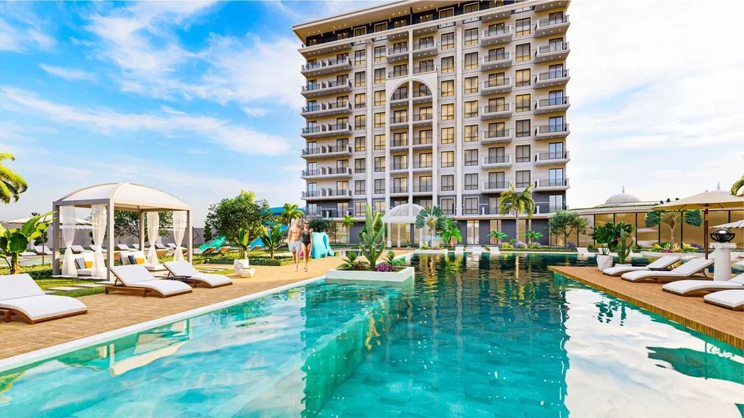 Квартира в Алании, Турция, 52 м2 фото 2