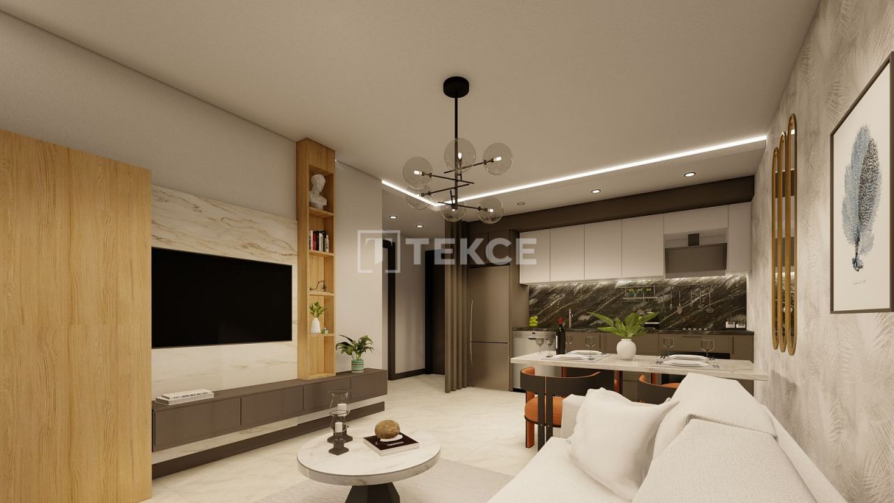 Апартаменты в Алании, Турция, 57 м2 фото 4