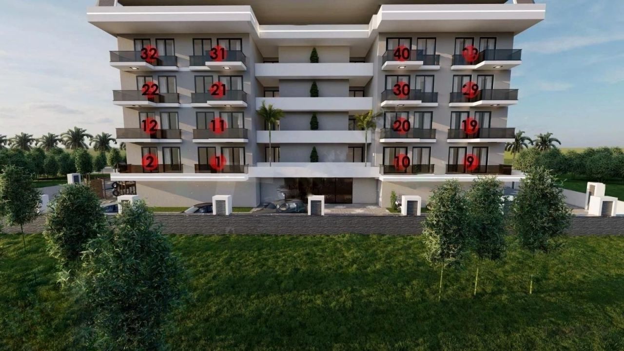 Квартира в Алании, Турция, 54 м2 фото 2