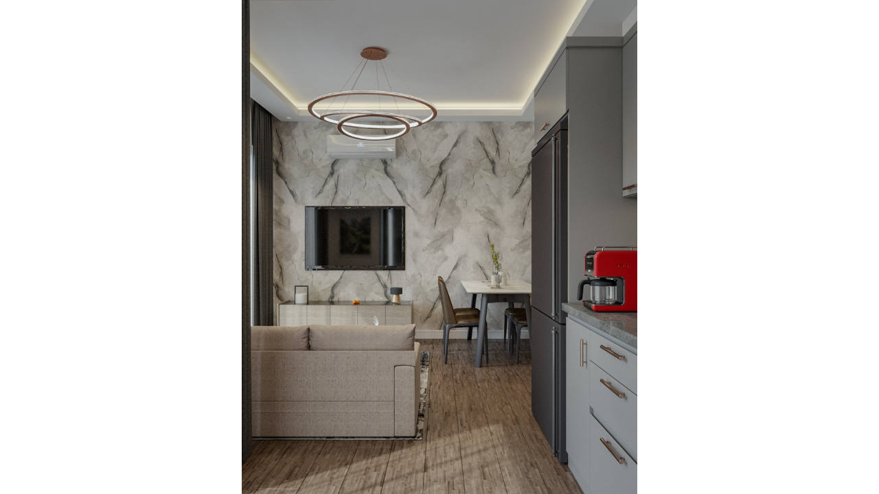 Апартаменты в Авсалларе, Турция, 60 м2 фото 2