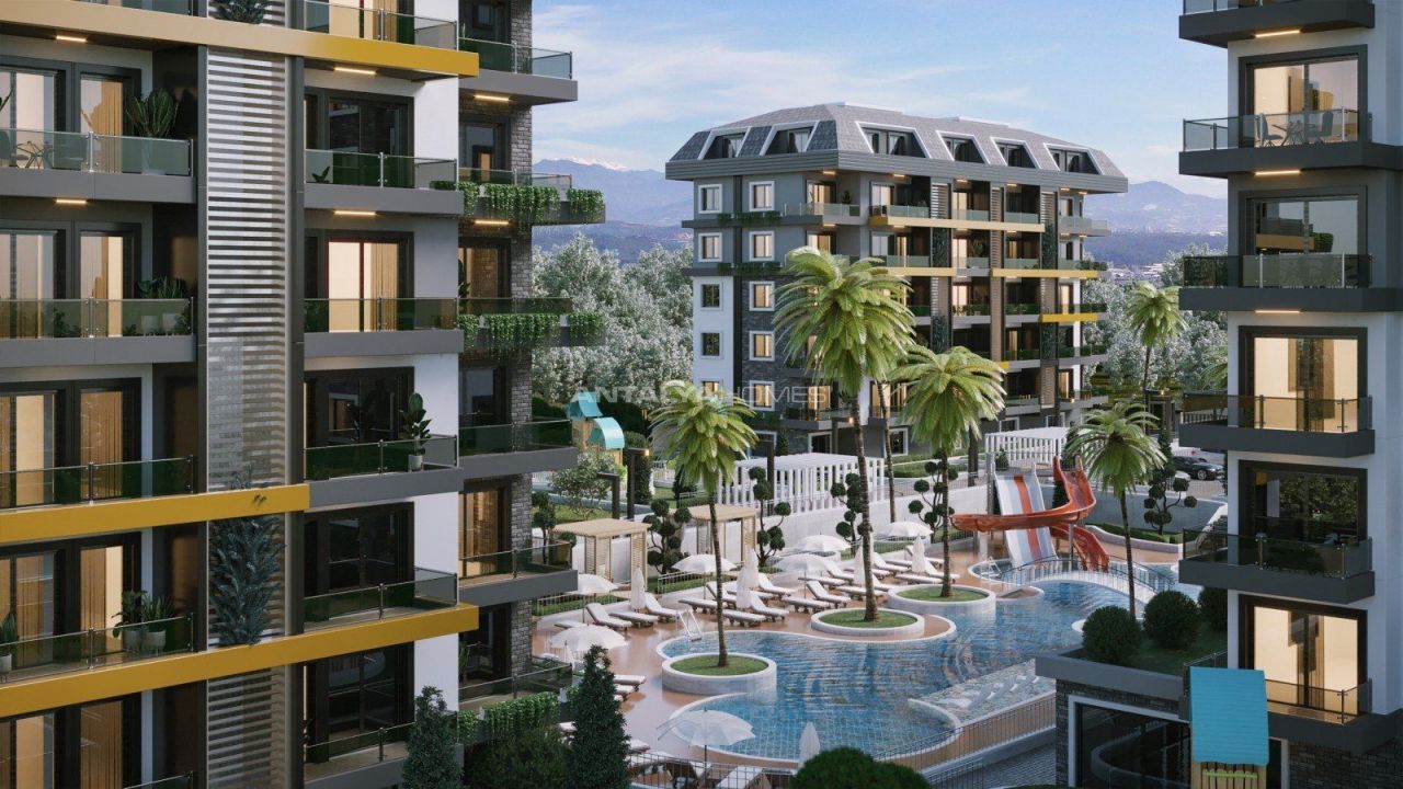 Апартаменты в Алании, Турция, 53 м2 фото 2