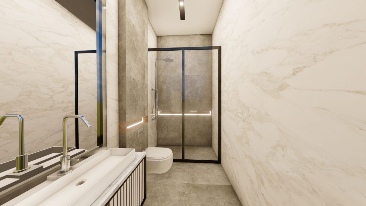 Апартаменты в Алании, Турция, 55 м2 фото 2