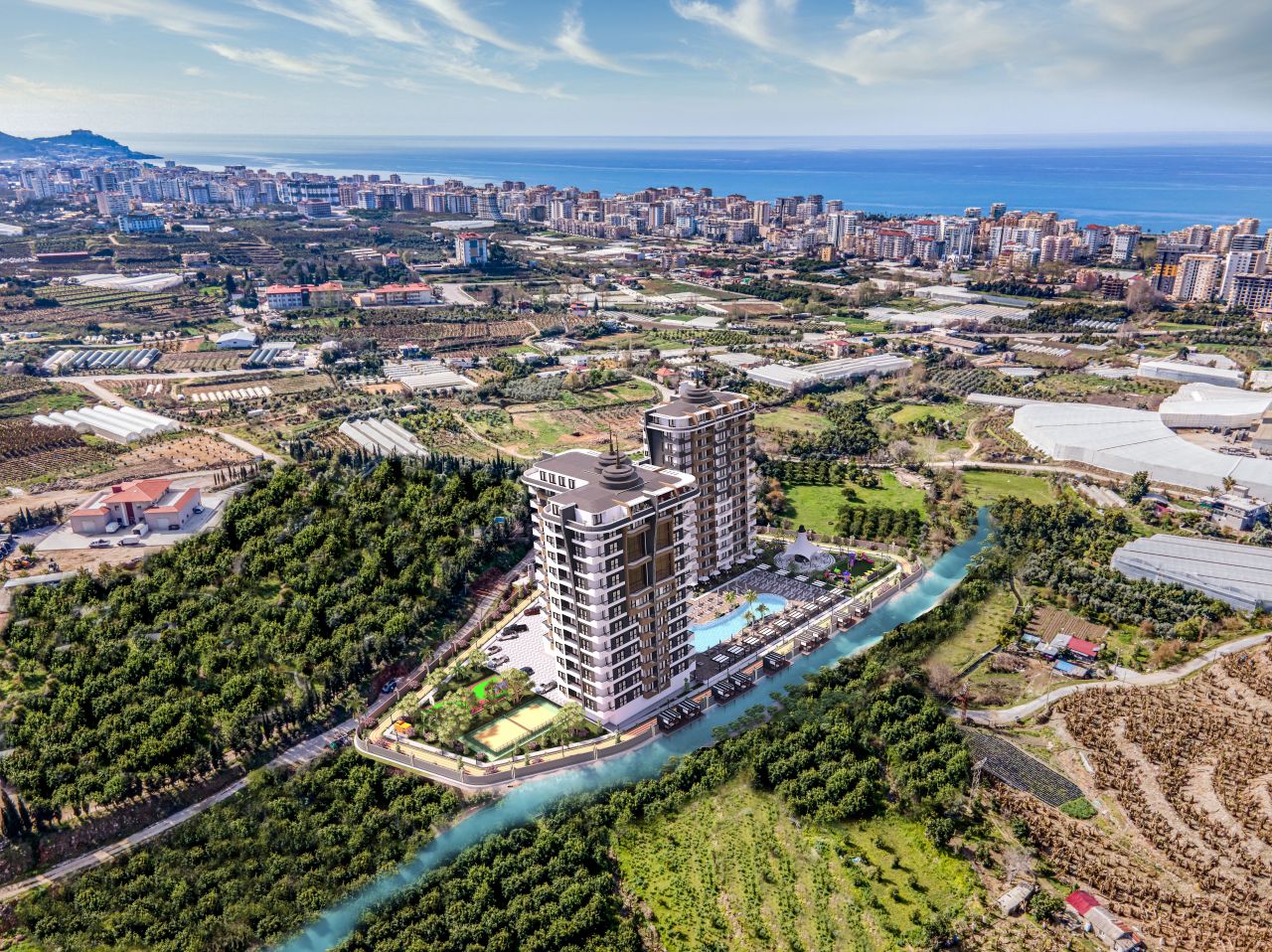 Квартира в Алании, Турция, 50 м2 фото 3